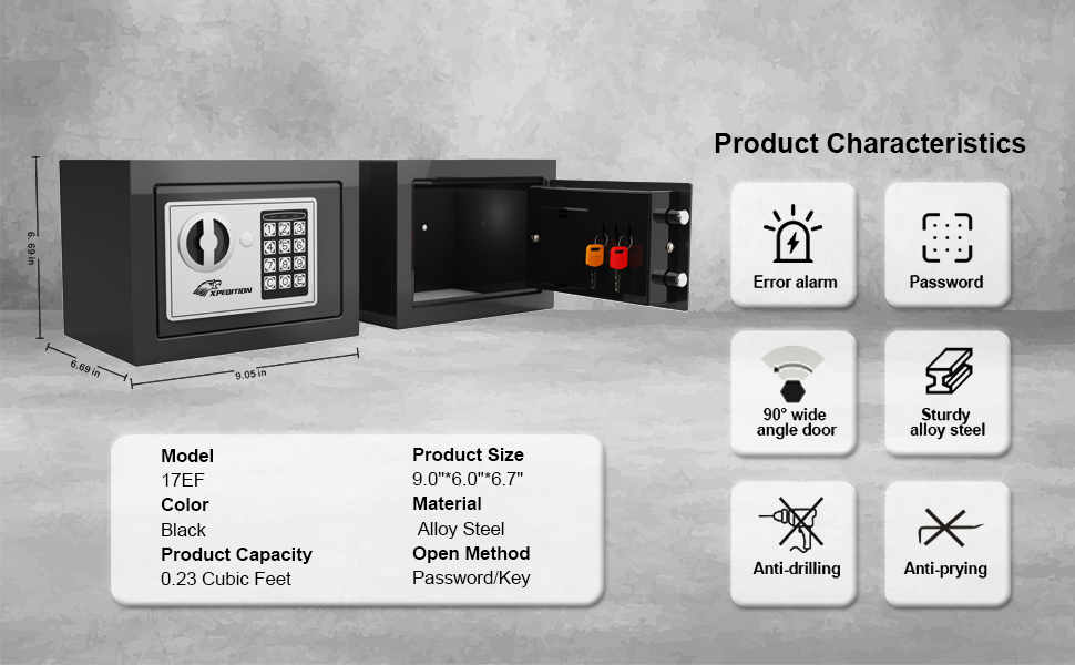 Digital Electronic Safe Locker