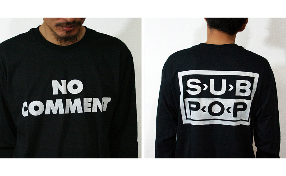 90s SUB POP NO COMMENT ロングスリーブ sizeＭ Amazon.co.jp: oguoy SUB POP 