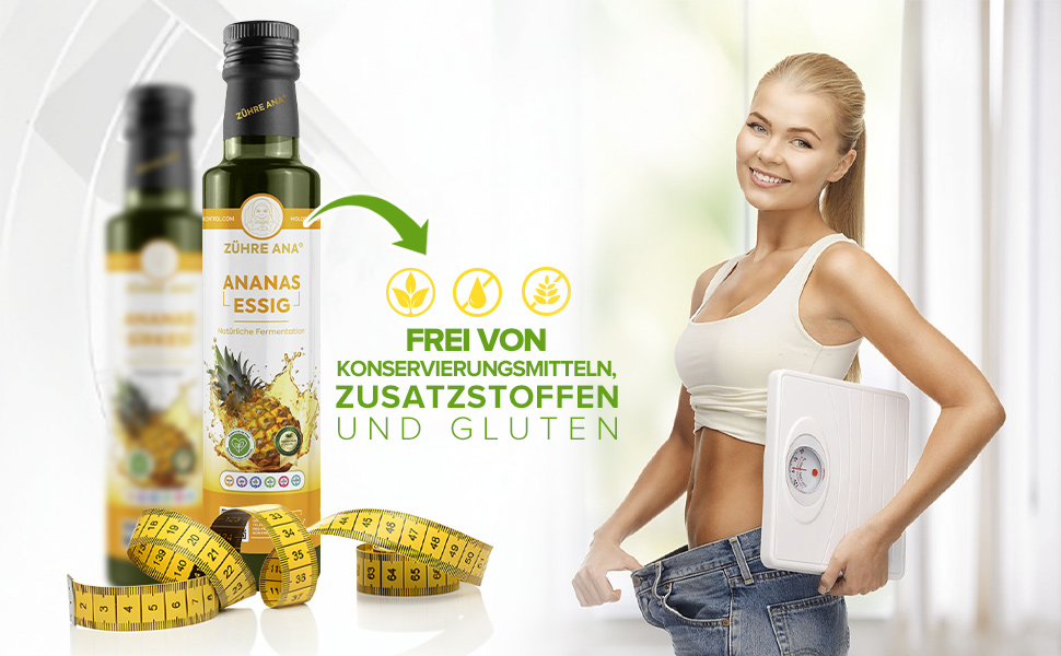 Vinaigre d'ananas fermenté naturellement
