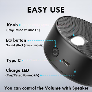 USB Computer Speaker, PC Speakers for Desktop