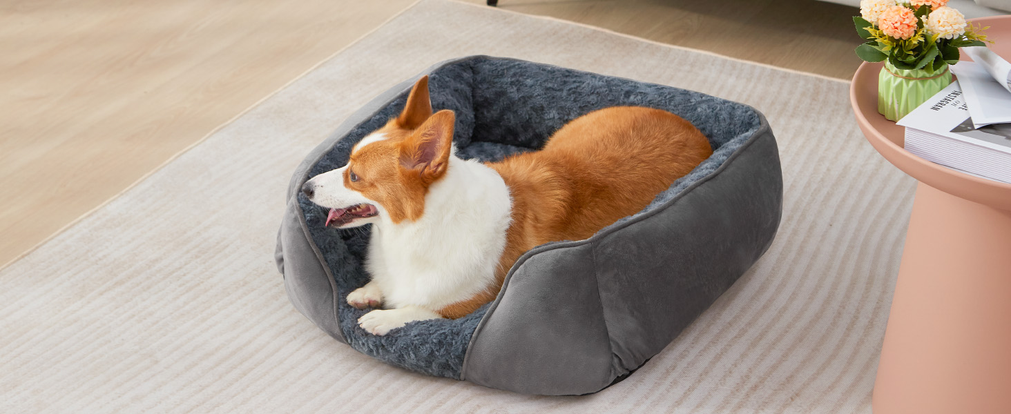 Hundebett Waschbar Flauschig Hundekorb