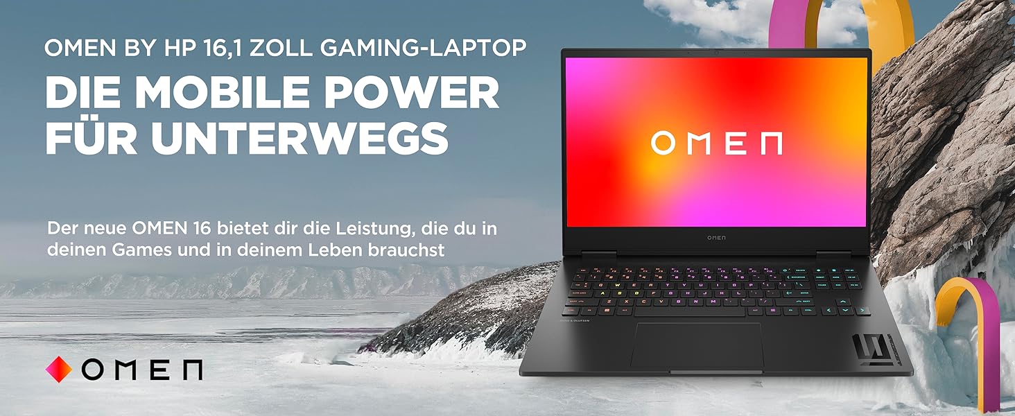 Omen 16 Zoll Gaming Laptop