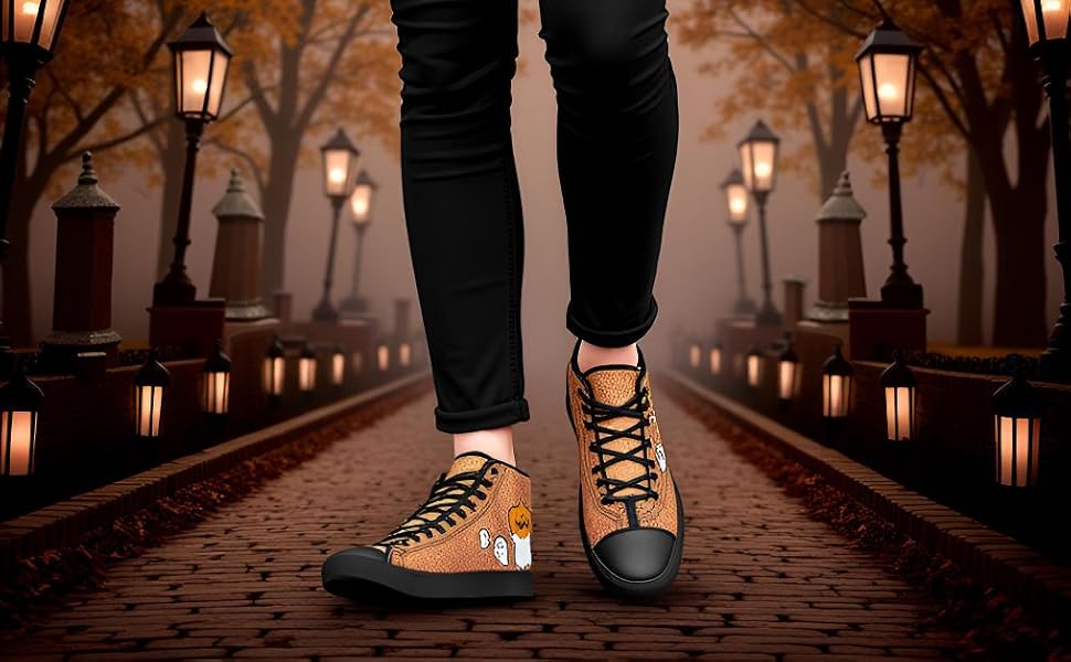 Glitter Halloween Sneakers