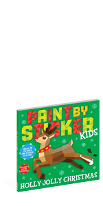 Paint by Sticker Kids Holly Jolly 