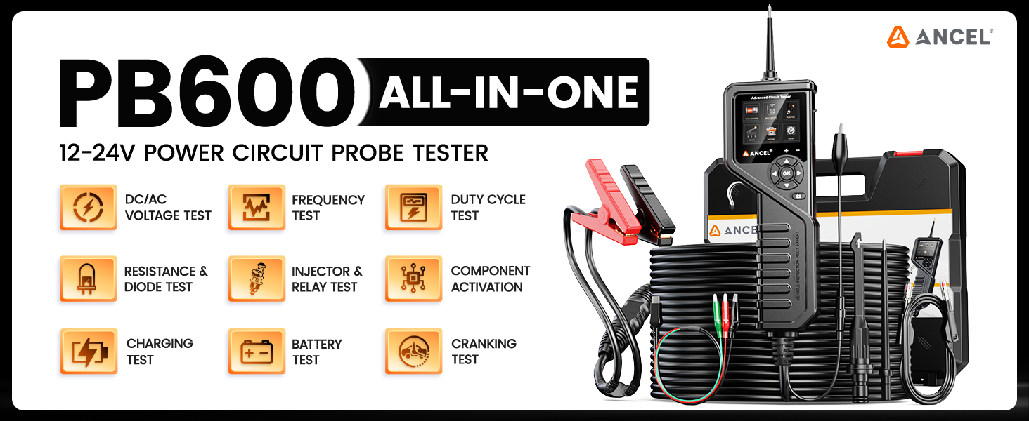 ANCEL PB600 Power Circuit Probe Tester