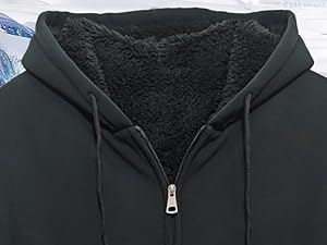 mens hooded sweatshirt zipper