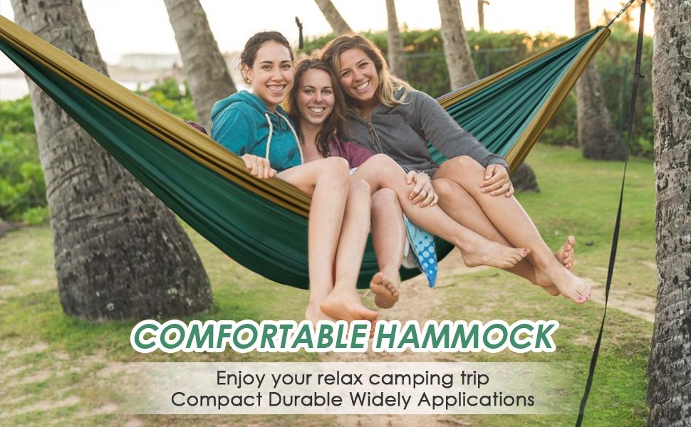 Camping Hammock Double & Single Outdoor Hammocks