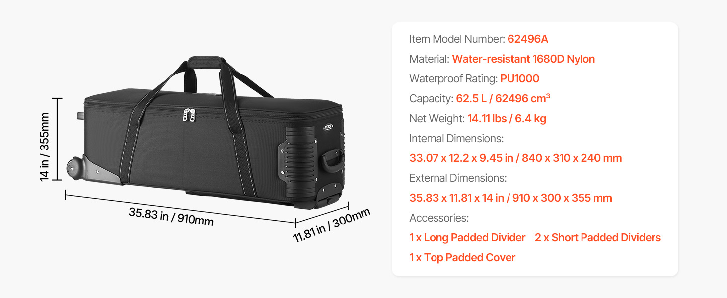 Studio trolley case