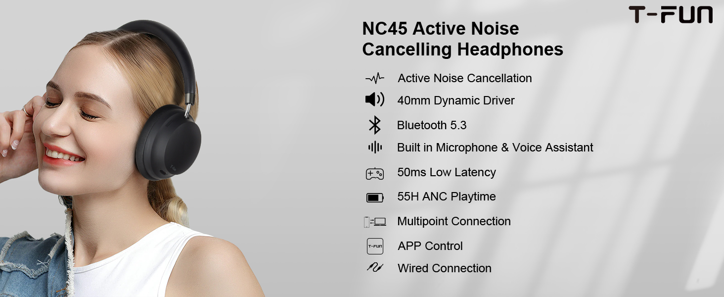 active noise cancelling headphones