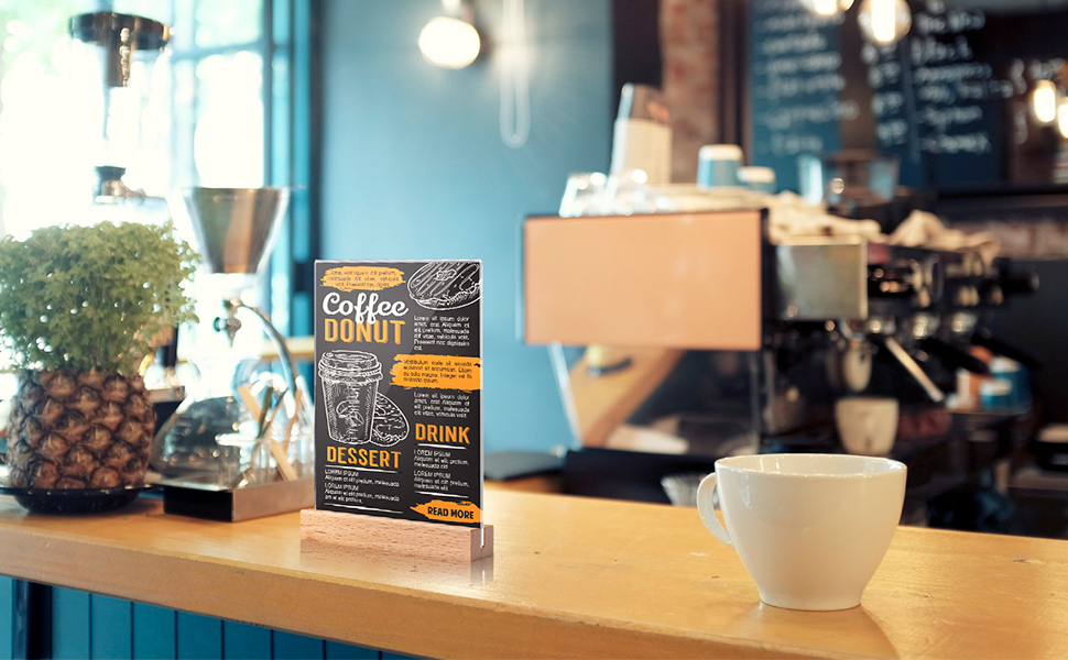 Acrylic Sign Holder 8.5 x 11