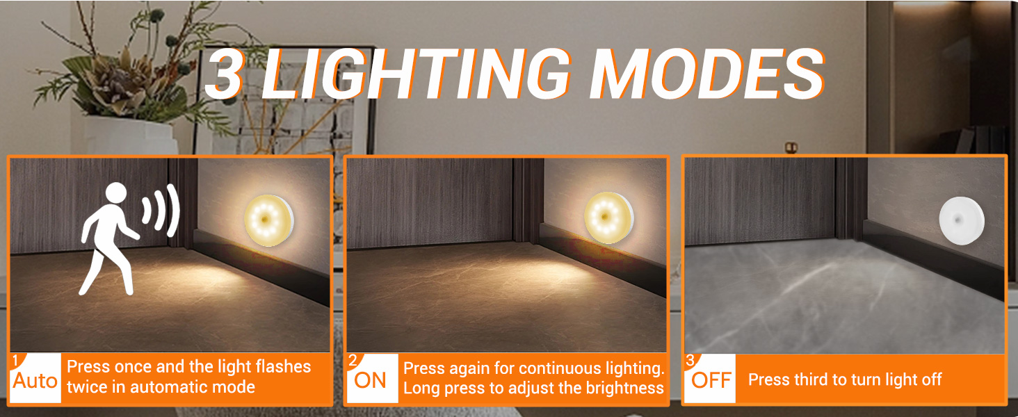 magnetic stair lights motion sensor