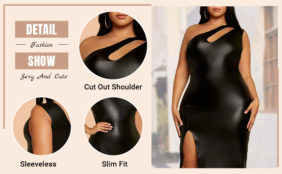 plus size black dress for women