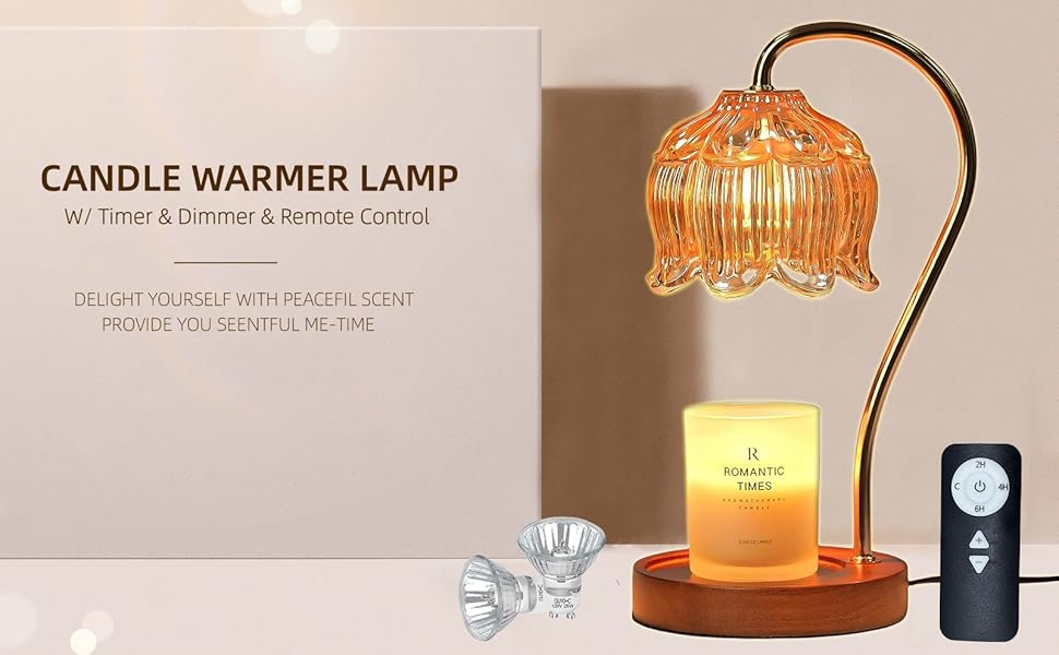Candle Warmer Lamp with Remote Control
