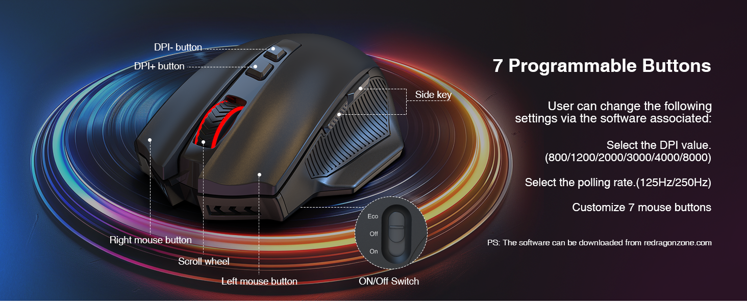 Wireless Gaming Mouse