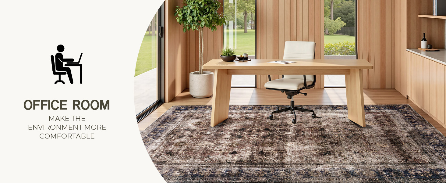 Floral-printed Rug