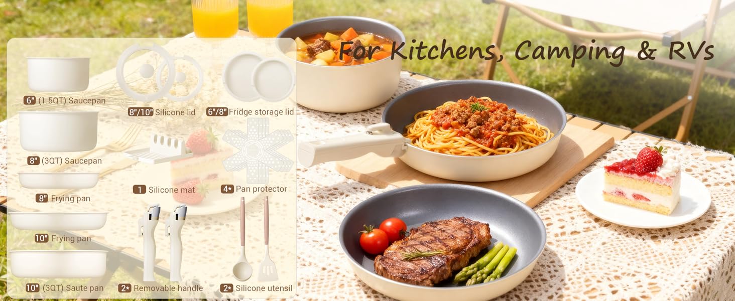 non stick pots and pan set