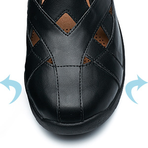 Closed Round Toe Design