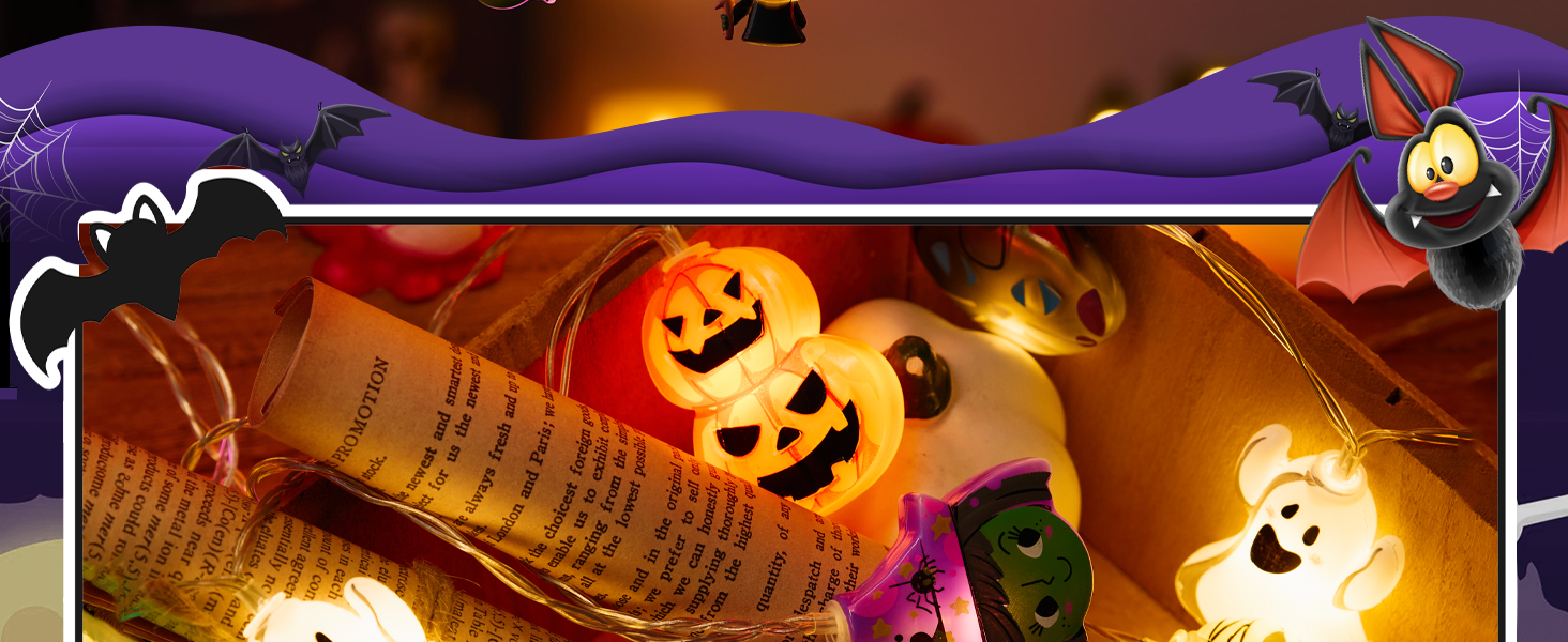 halloween string lights