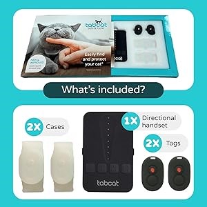 Tabcat v2　スマートタグ　セット　猫　GPS　トラッカー　迷子防止　脱走 楽天市場】Tabcat v2 ペット猫/子猫トラッカー – より長い範囲と