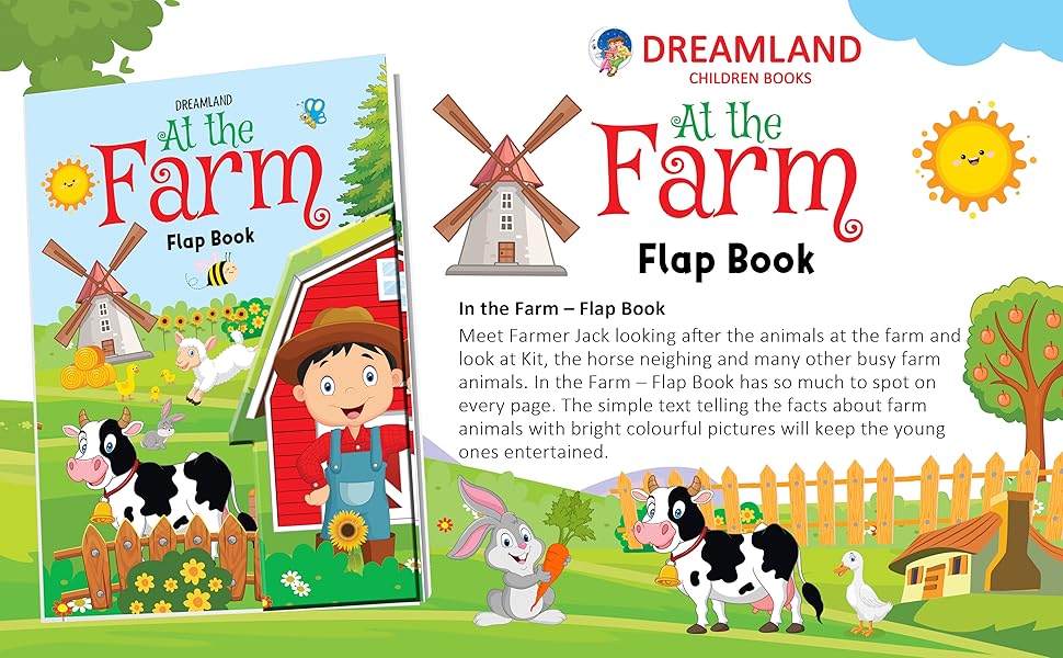 At the Farm Lift the Flap Book