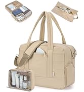 CLUCI Duffle Bag Women Business Travel Bags, Weekender Bags for Women, Puffer Duffel Carry On Bag...