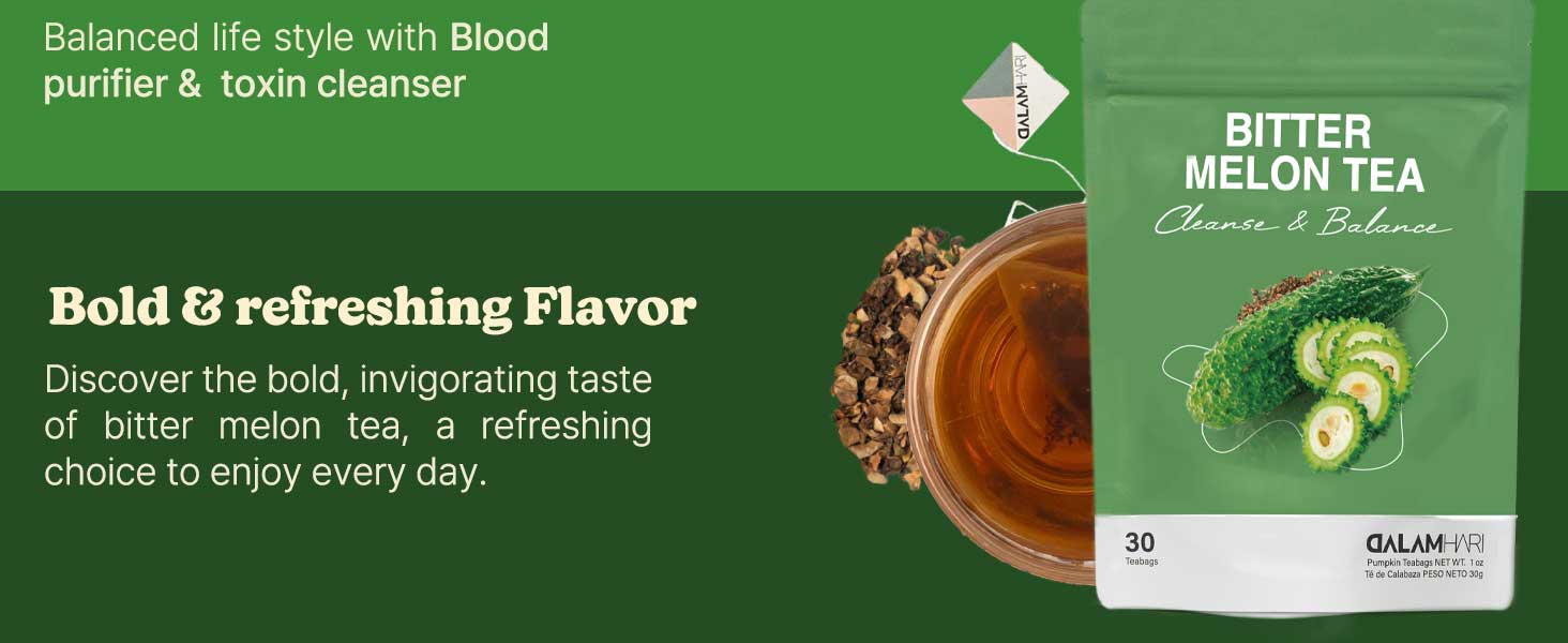 Pleasant earthy nutty flavor toasty sweetness better than harsh bitter melon tea alternatives