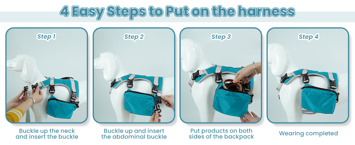 large dog backpack