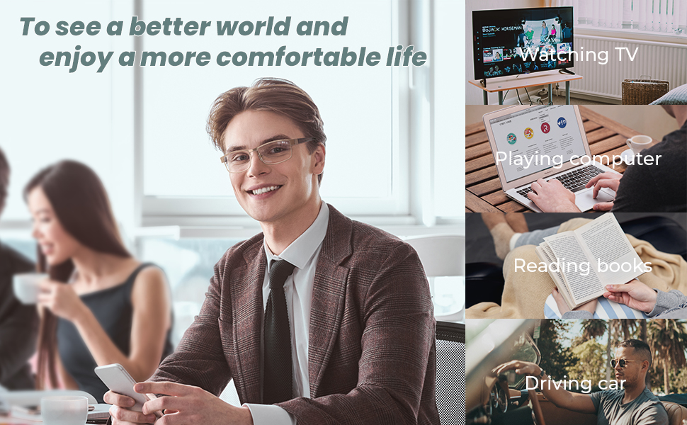 blue light reading glasses for men
