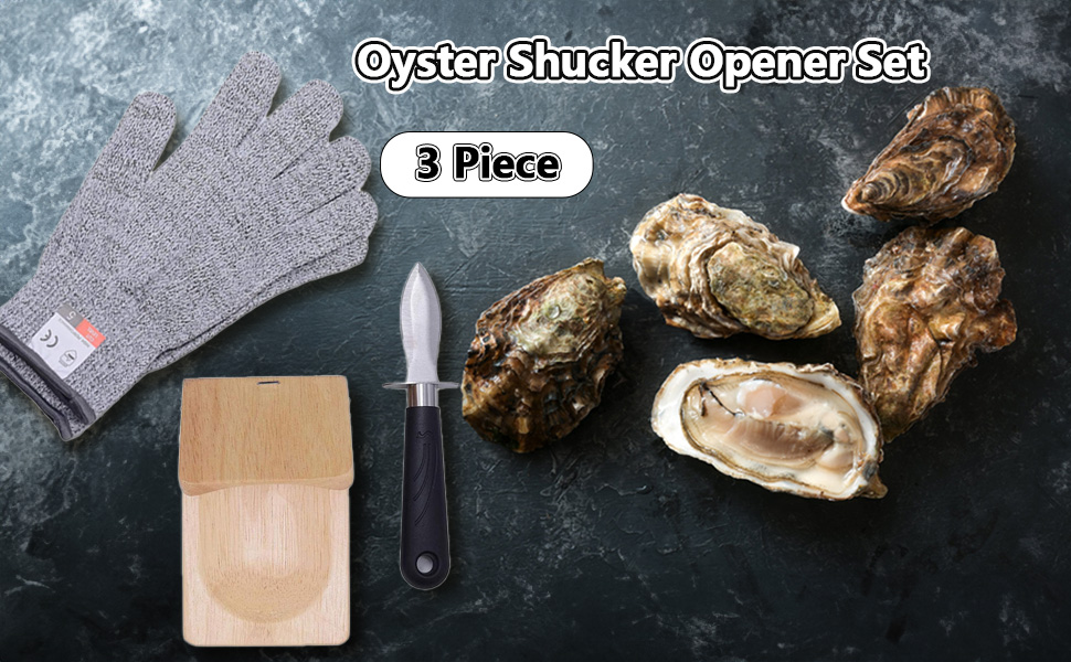 Oyster Shucker Opener Set