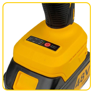 Parafusadeira Furadeira e Chave De Impacto Sem Fio 48v 2 Baterias Bivolt 