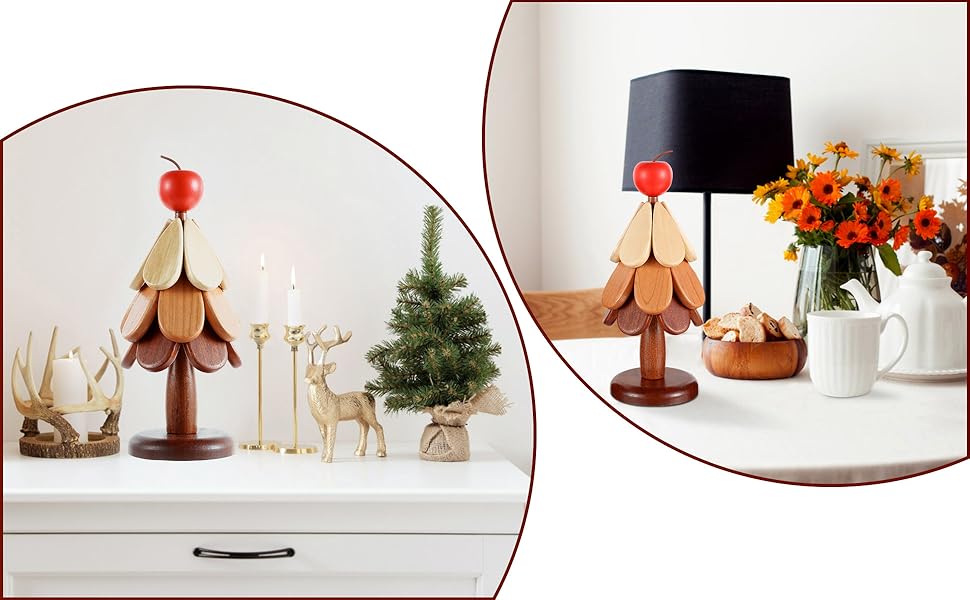 Wooden Treevet Tree Coasters for Hot Pots and Pans Christmas Decorations Gift for Women