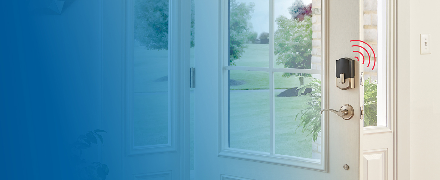 Built-in alarm detects forceful entry attempts.