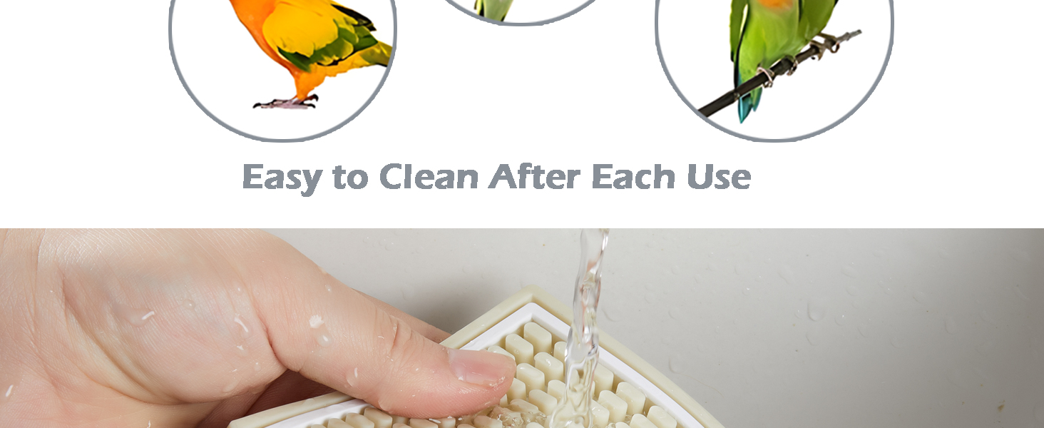 bird food feeder mats