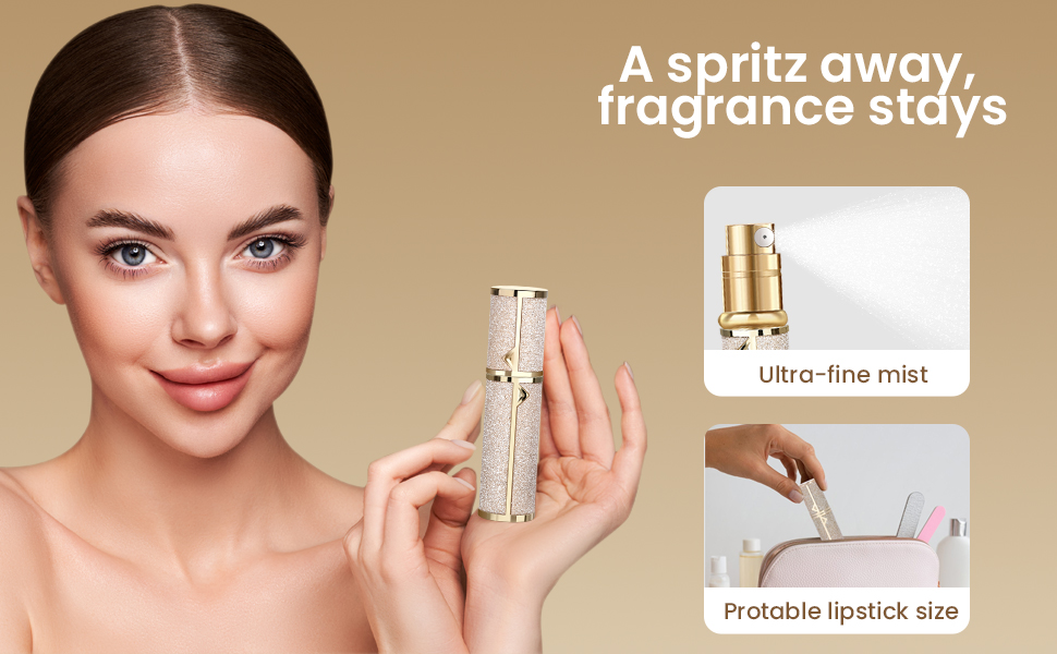 travel perfume atomizer refillable