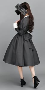 美品 ノスプロジェクト クラシックレトロワンピース グレー コスプレ ハロウィン 美品 ノスプロジェクト クラシックレトロワンピース グレー