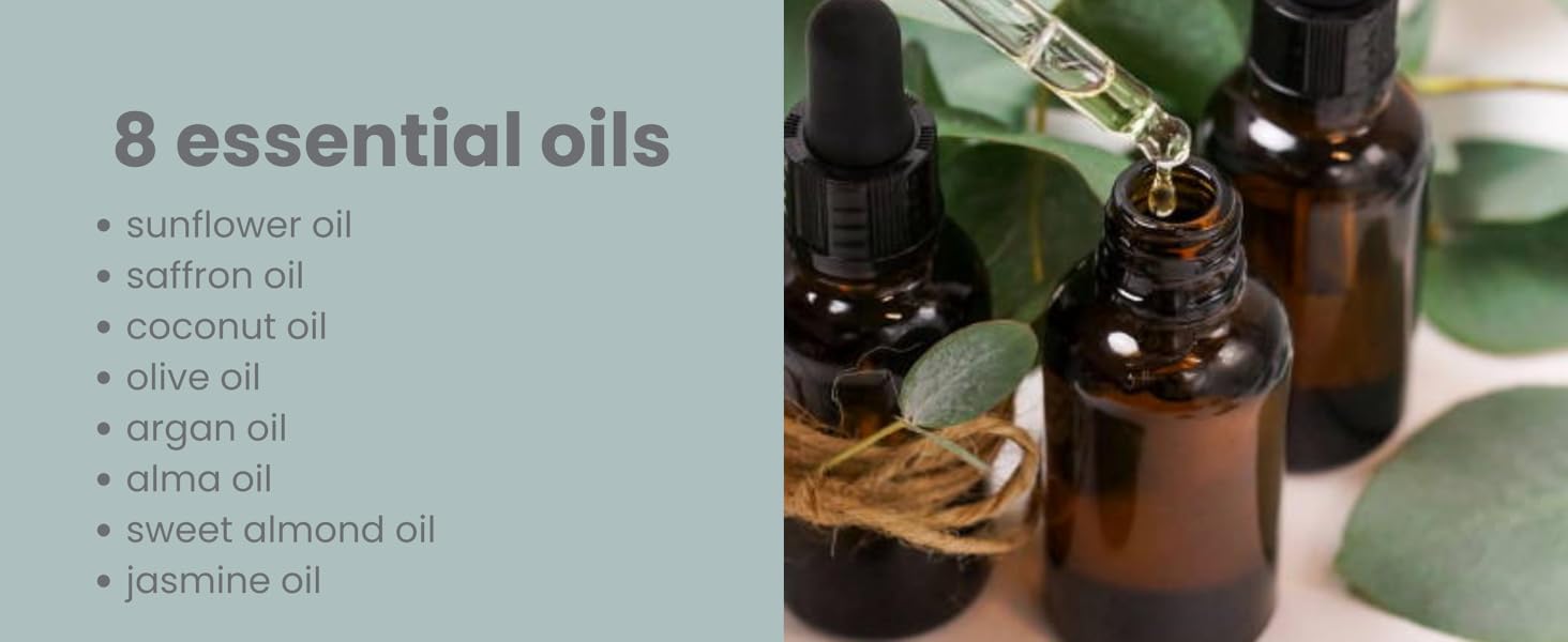 ahimsa hair and body oil mist 8 essential oils vegan cruelty free no silicone all natural clean