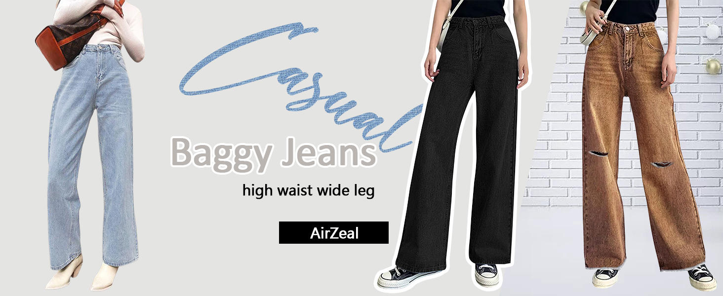 wide leg jeans woman