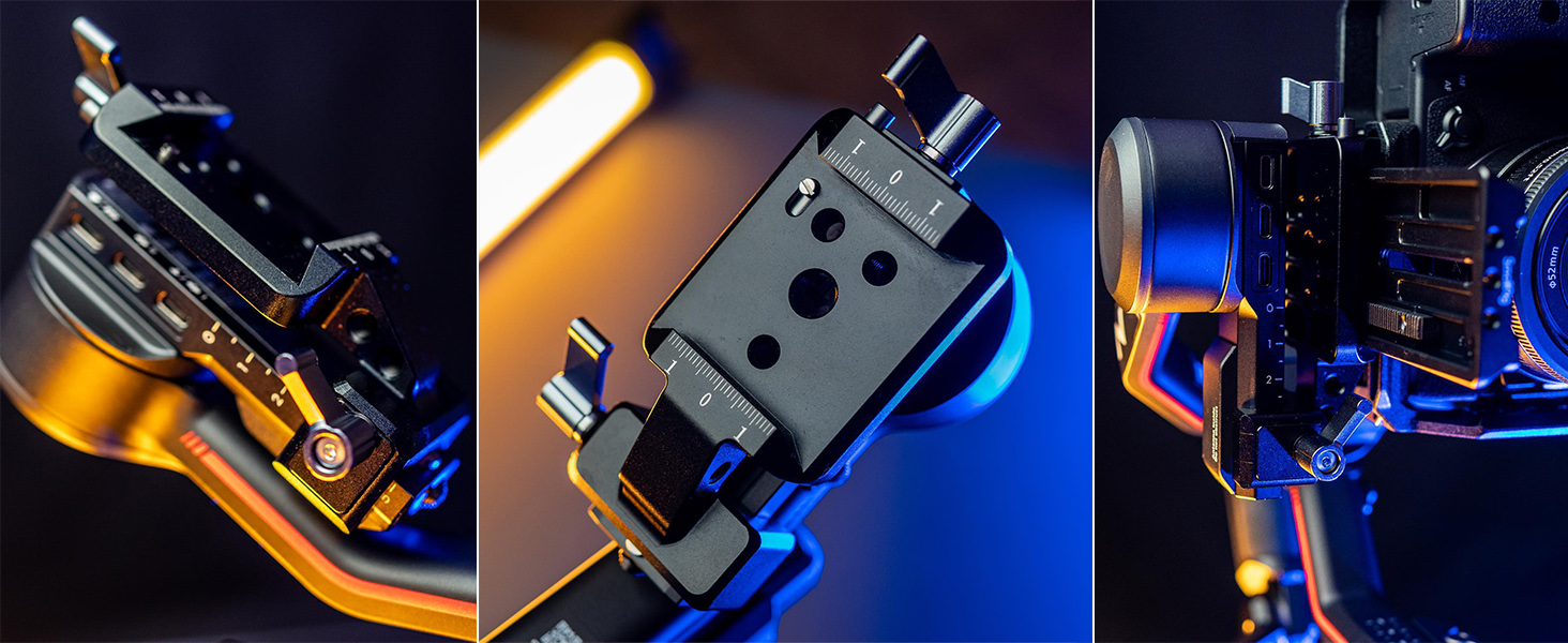 RS3 Vertical Camera Mount,Robust Portrait Mounting