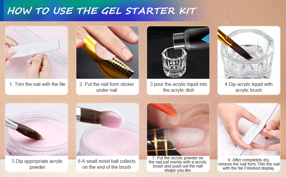 Janier Acrylic Nail Kit