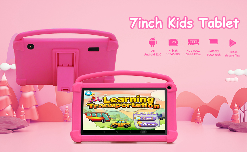 Peicheng 7inch Android 12.0 tablet for kids