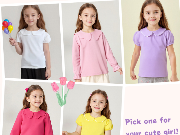 Amazon.com: ZFZDRen 12M-6Y Toddler Baby Girls Ruffle Collar
