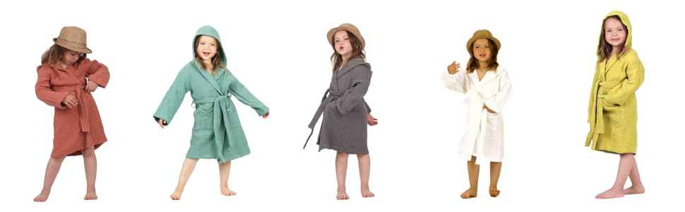 D&D Collection Muslin Bathrobe Towel