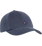 Tommy Hilfiger Men's Cotton 85 Logo Adjustable Baseball Cap
