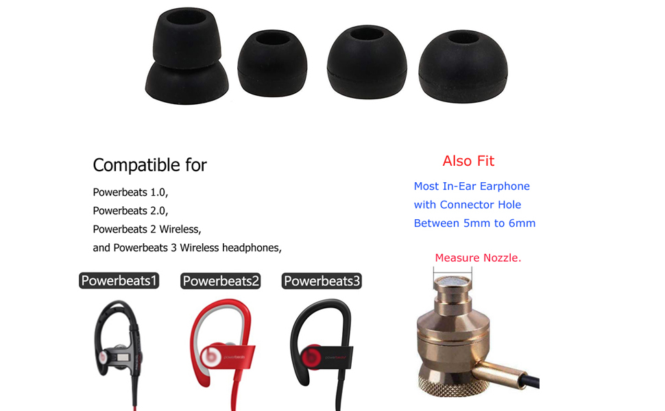 Silicone Eargels Ear Tips Glove