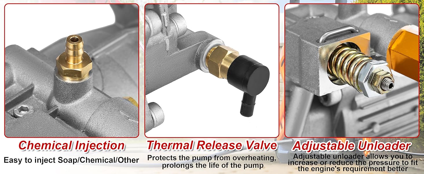 Pressure washer pump