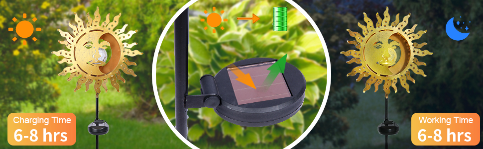 Solar Outdoor Garden Lights