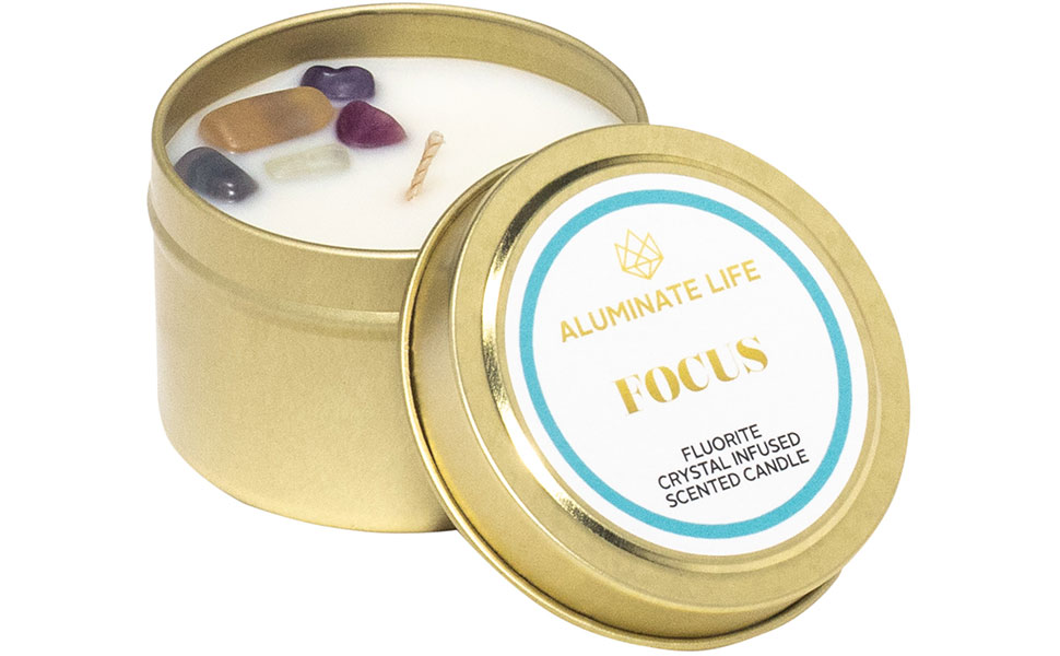 Aluminate Life Focus Candle Tin