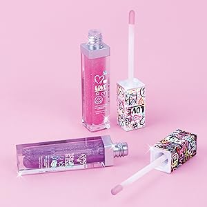 Amazon.com: 3C4G It's Lit! Light Up Lip Gloss Duo - Glitter