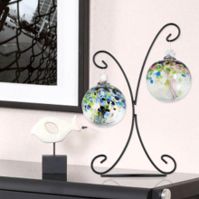 Glass Orb Stand