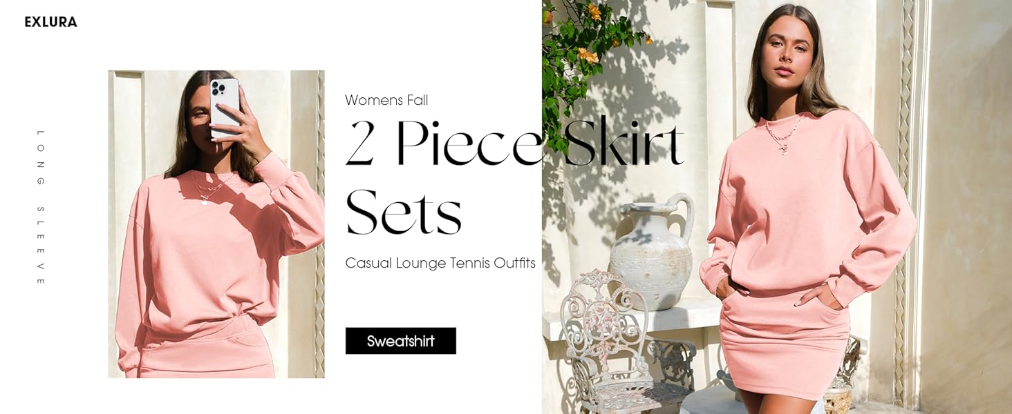 2 piece skirt set